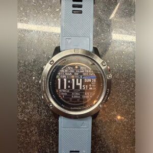 Garmin Smartwatch with Light Blue Band